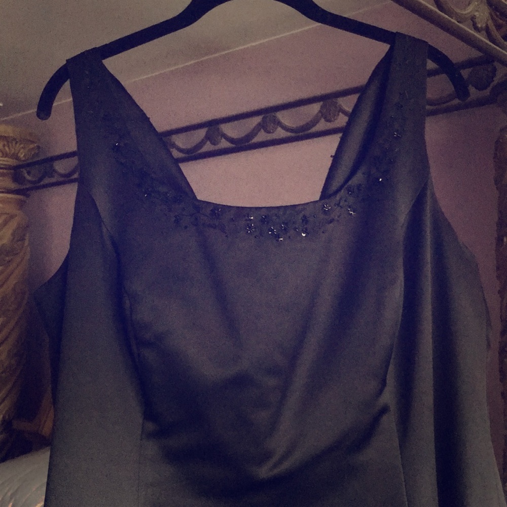 Black Formal short sleeve dress